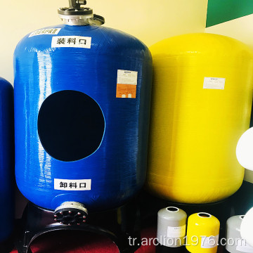 RO ekipmanı için endüstriyel fiberglas filtre tankı